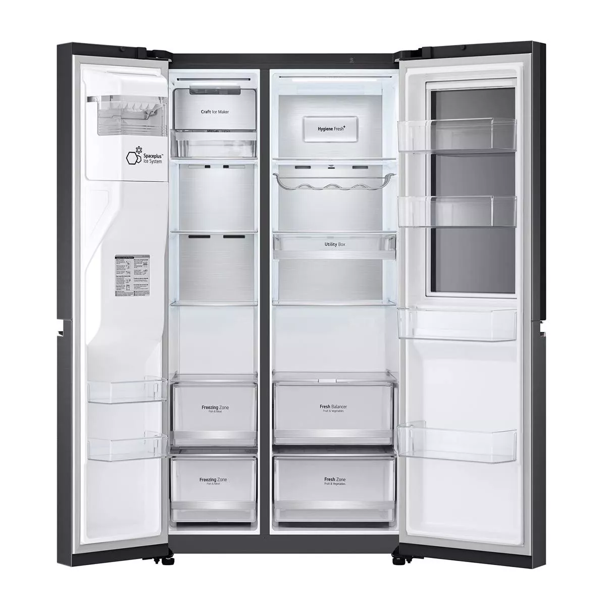 LG Refrigerador Side by Side 635L InstaView GS66SXTC Reacondicionado