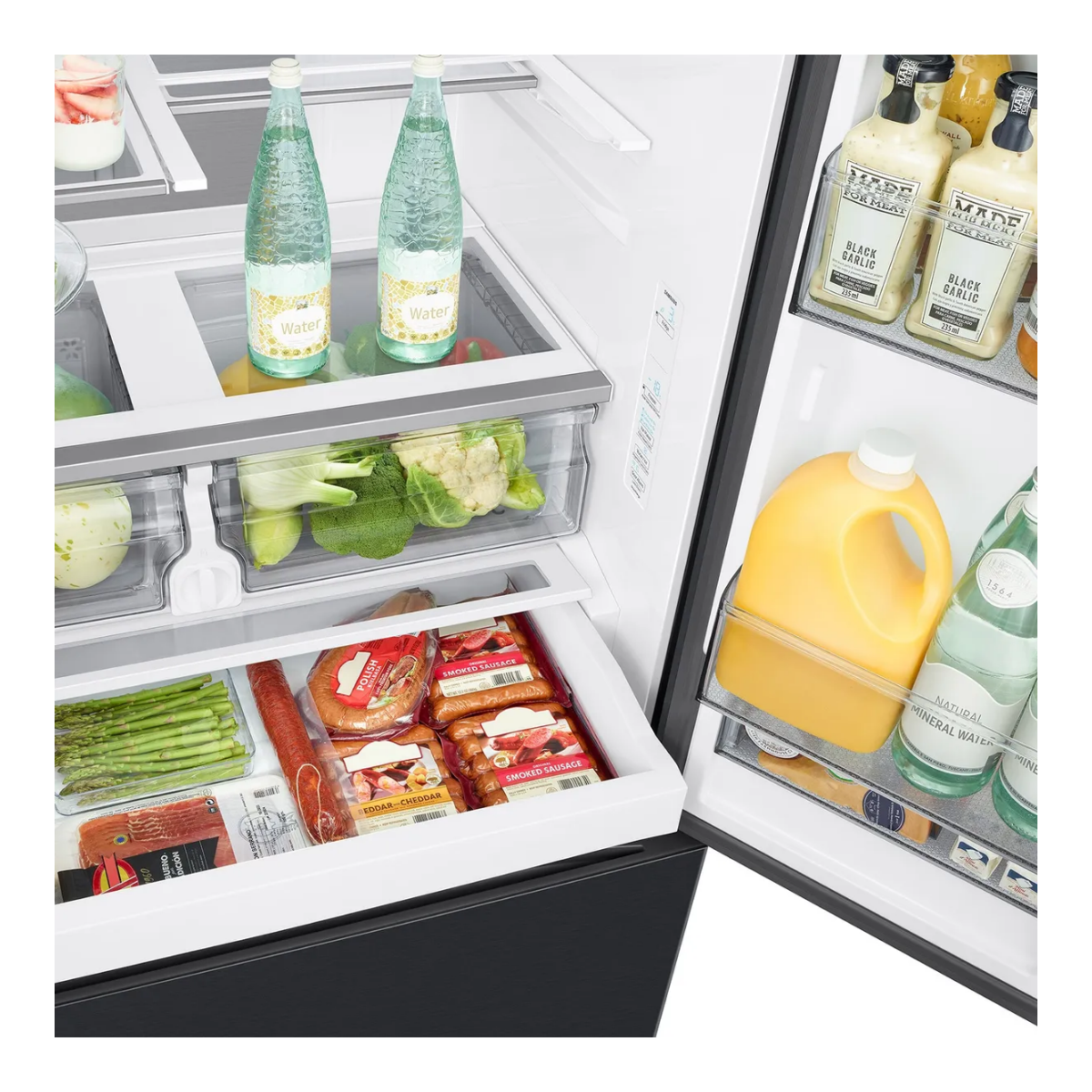 Samsung Refrigerador French Door 719 L Dual Ice Maker RF27CG5410B1ZS Negro Reacondicionado