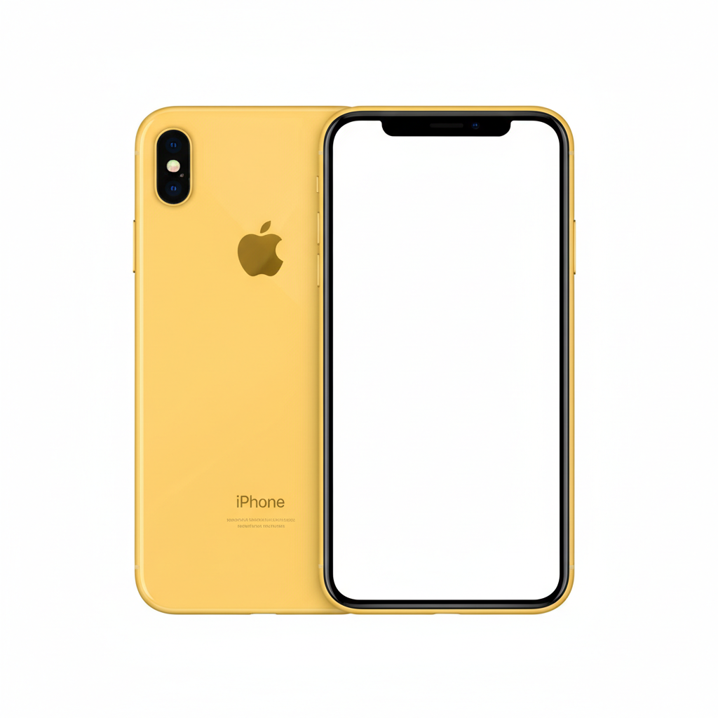 Apple iPhone XR 64GB Amarillo Reacondicionado 5