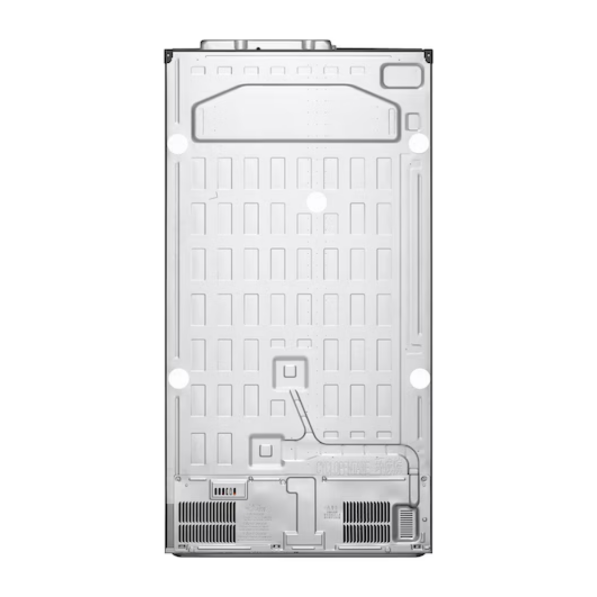 LG Refrigerador Side by Side 647 L No Frost GS66BVP.APYPECL Plata Reacondicionado