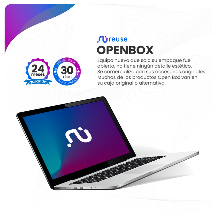 Reuse Chile Notebook Evoo 15,6" Core i7 8GB RAM 256GB SSD Openbox