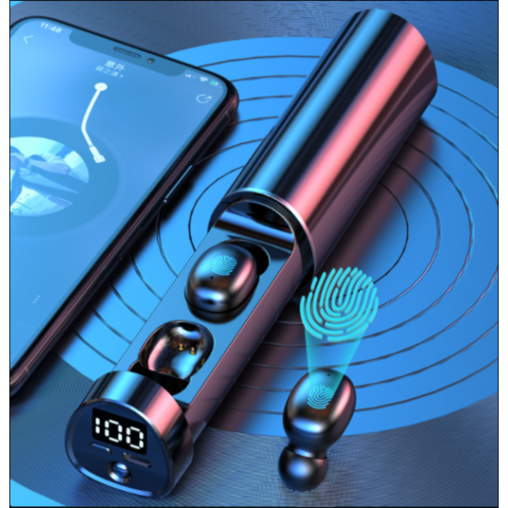 Auriculares Bluetooth Con Pantalla Táctil Digital Toumi N21 Tws Reacondicionado