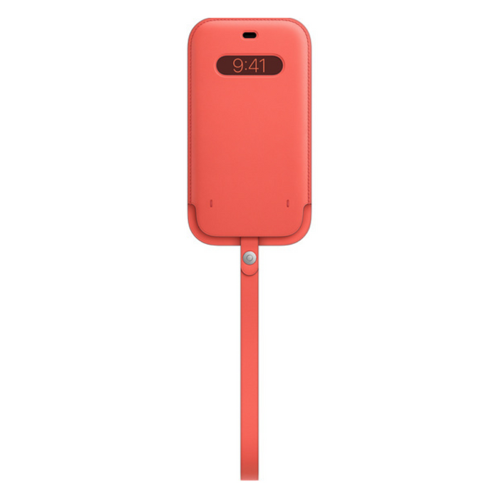 Reuse Chile Carcasa Apple de cuero con Magsafe iPhone 12 Pro Max Rosa Openbox