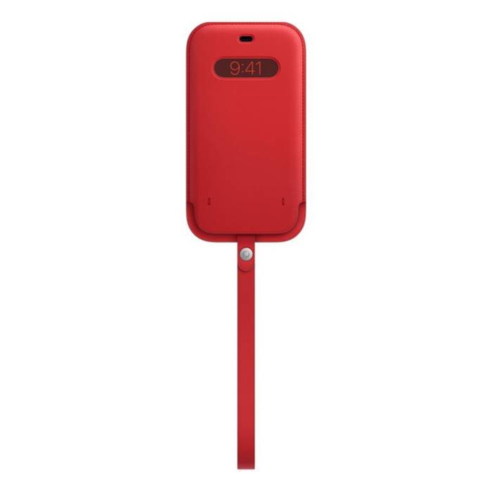 Reuse Chile Carcasa Apple de cuero con Magsafe iPhone 12 Pro Max Scarlet Rojo Openbox