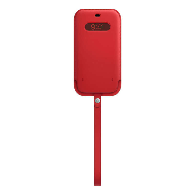 Reuse ChileApple Carcasa de cuero con Magsafe iPhone 12 Pro Max Scarlet Rojo Openbox