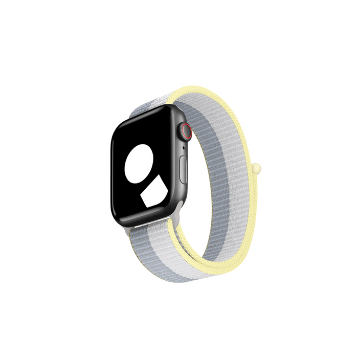 Reuse Chile Correa Apple Watch 42/44/45mm Band Gris lavanda / Lila Claro Loop Openbox