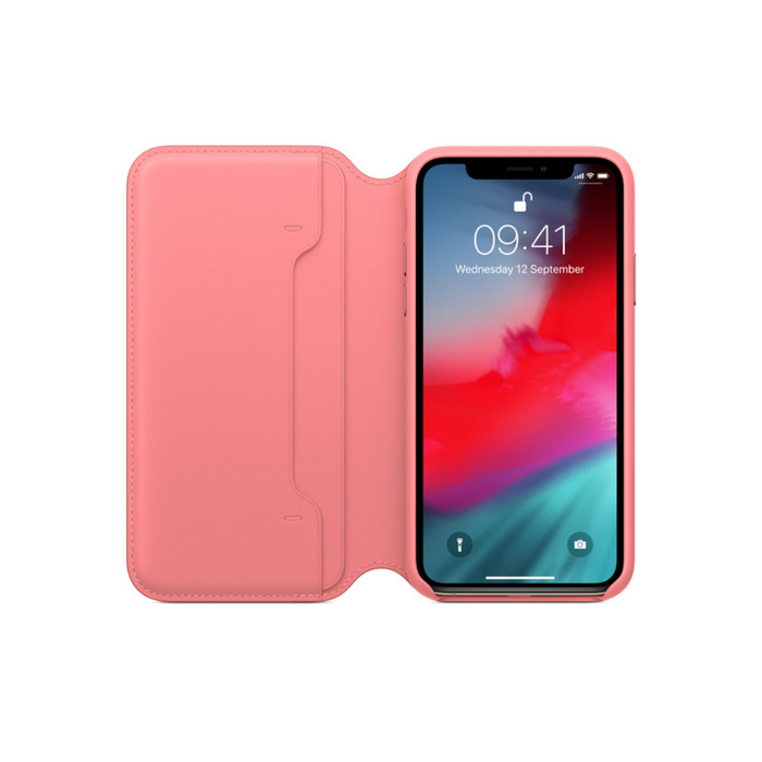 Reuse Chile Carcasa Apple de cuero iPhone Xs Rosa Openbox