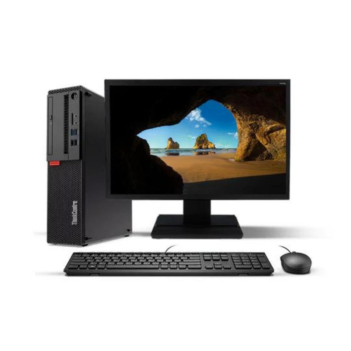 Reuse Chile Combo PC Desktop Lenovo ThinkCentre M715s SFF AMD PRO A6-8570 8GB RAM 240GB SSD Reacondicionado