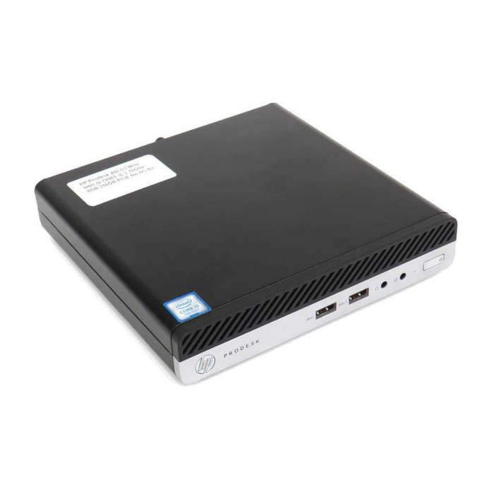 Reuse Chile KIT Monitor + Mini PC HP Prodesk 400 G3 i5 8GB 256GB SSD Reacondicionado