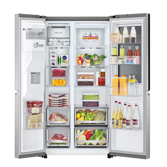 Reuse Chile Refrigerador LG Side by Side 570 L con InstaView Craft Ice Openbox