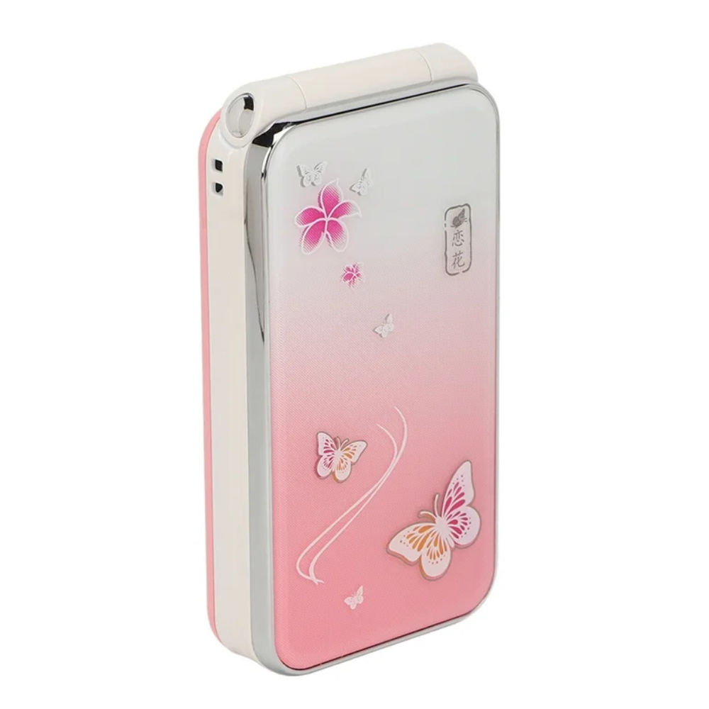 Móvil Con Solapa De Doble Tarjeta 2G GSM - Rosa Openbox