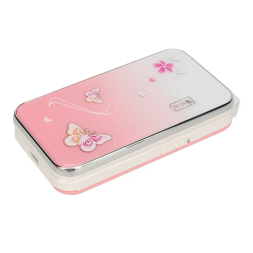 Móvil Con Solapa De Doble Tarjeta 2G GSM - Rosa Openbox