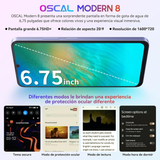 Oscal Modern 8 16GB + 256GB Púrpura Reacondicionado
