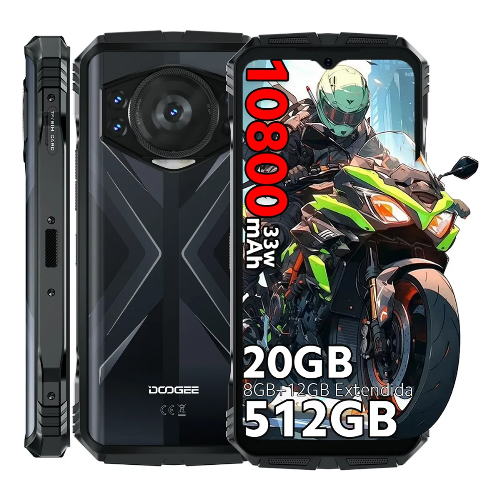 Doogee S118 20GB + 512GB Plata Reacondicionado: