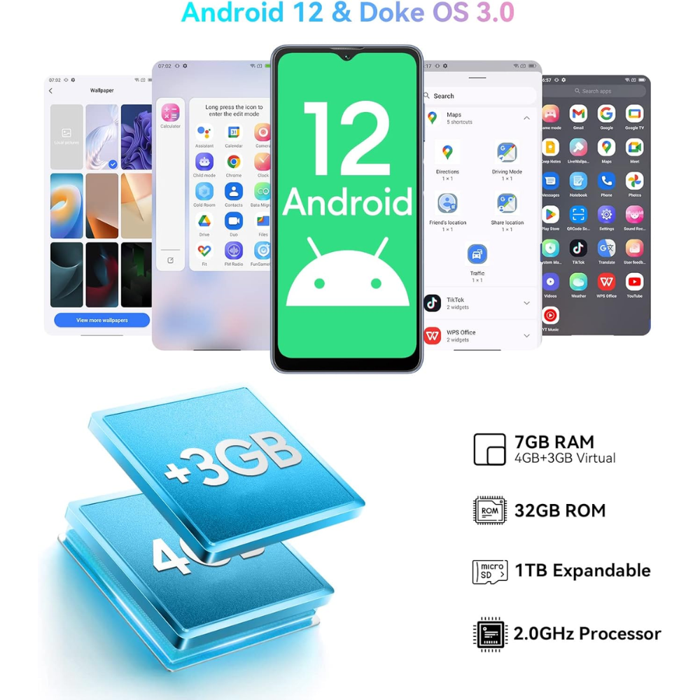 Blackview A53 Pro 7GB + 64GB Iris Reacondicionado