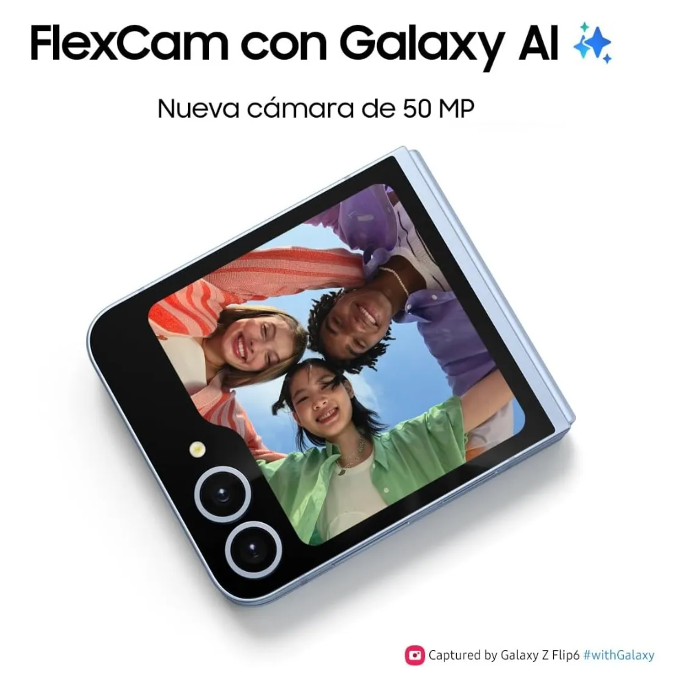 Samsung Galaxy Z Flip 6 512GB Plata Reacondicionado