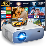 Proyector Portátil Profesional Led Hd 1080p Blanco Openbox