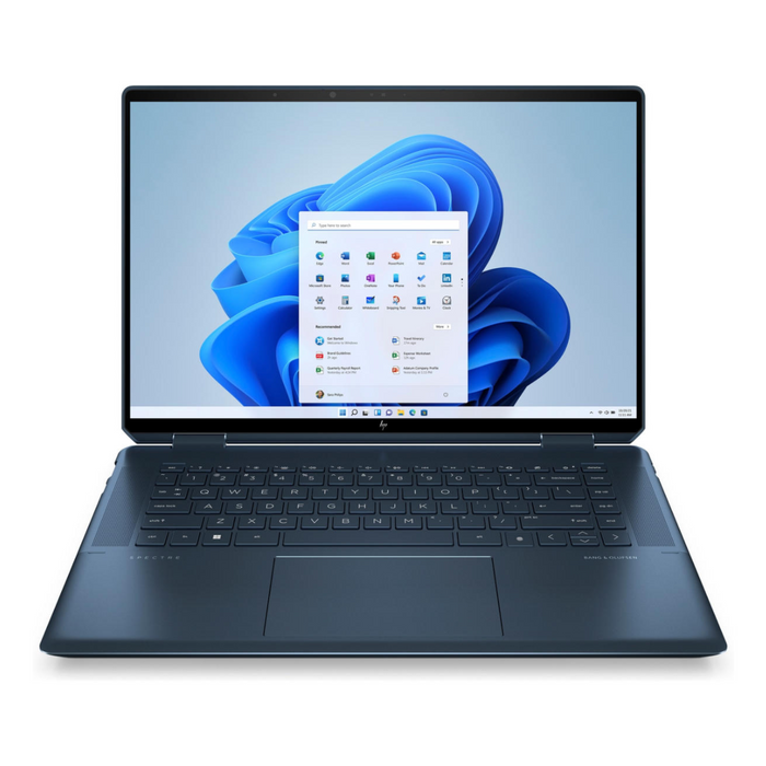 Reuse Chile Notebook HP Spectre x360 16-f2097nr 15,6'' Touch OLED Core i7 16GB RAM 2TB SSD Azul Reacondicionado