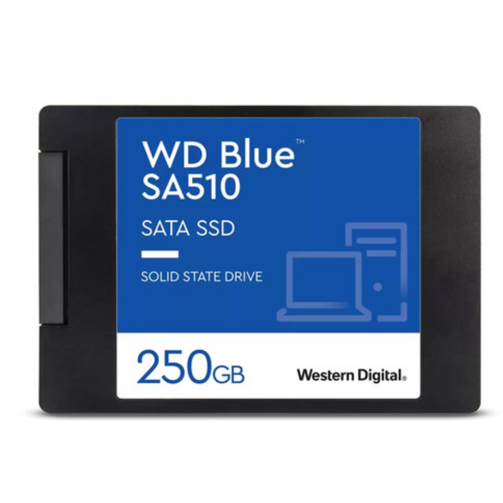 Unidad SSD Western Digital Blue SA510, 250GB SSD, 2.5" SATA 3, Lectura 560MB/s Escritura 520MB/s Openbox