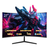 Kit Monitor Gamer 27" Fhd 180hz 1 Ms + Soundbar Gamer Openbox