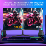 Kit Monitor Gamer 27" Fhd 180hz 1 Ms + Soundbar Gamer Openbox