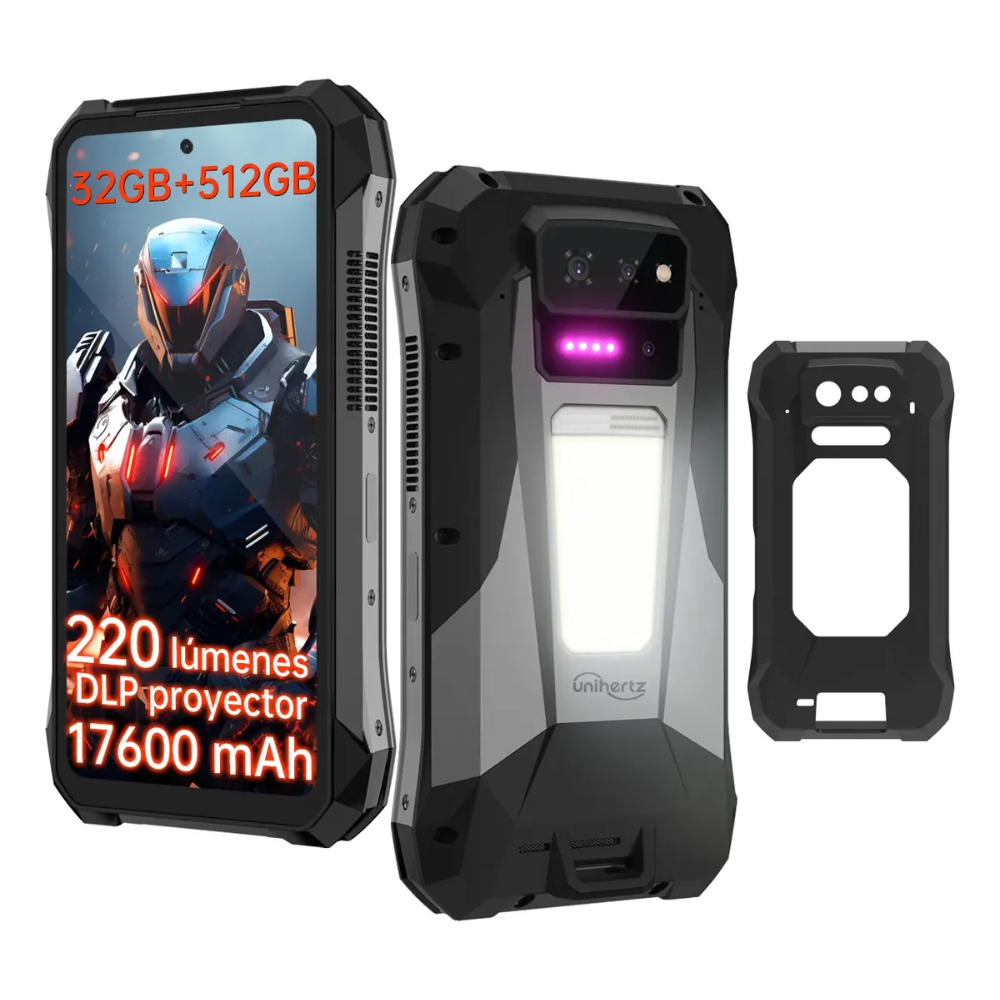 Unihertz 8849 Tank 3 5g Celular 32GB + 512GB Negro