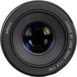 Canon EF 50mm F/1.8 STM Lens Negro Reacondicionado