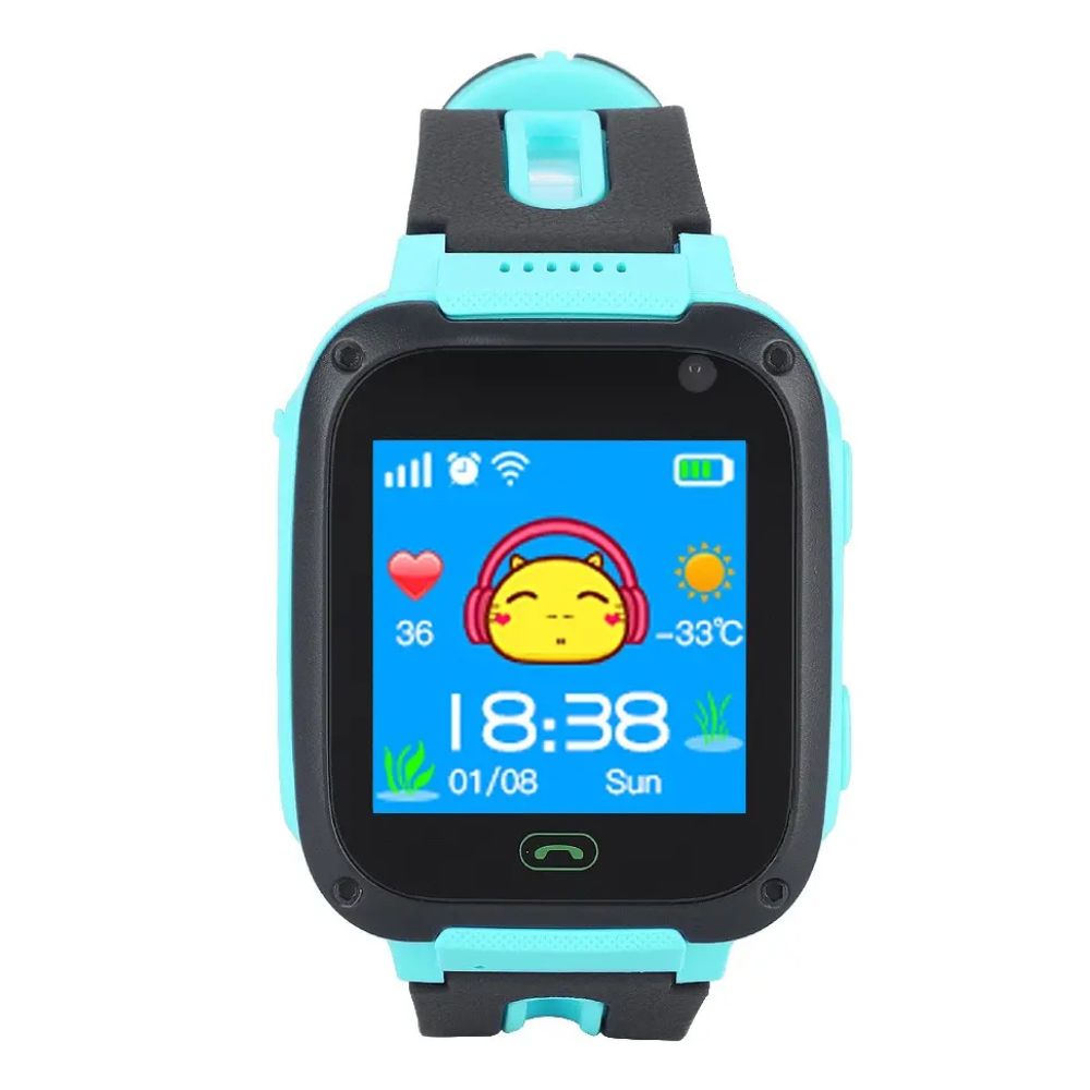 Teléfono Reloj Inteligente para Niños GPS Fitness Tracker Anti Lost Reacondicionado