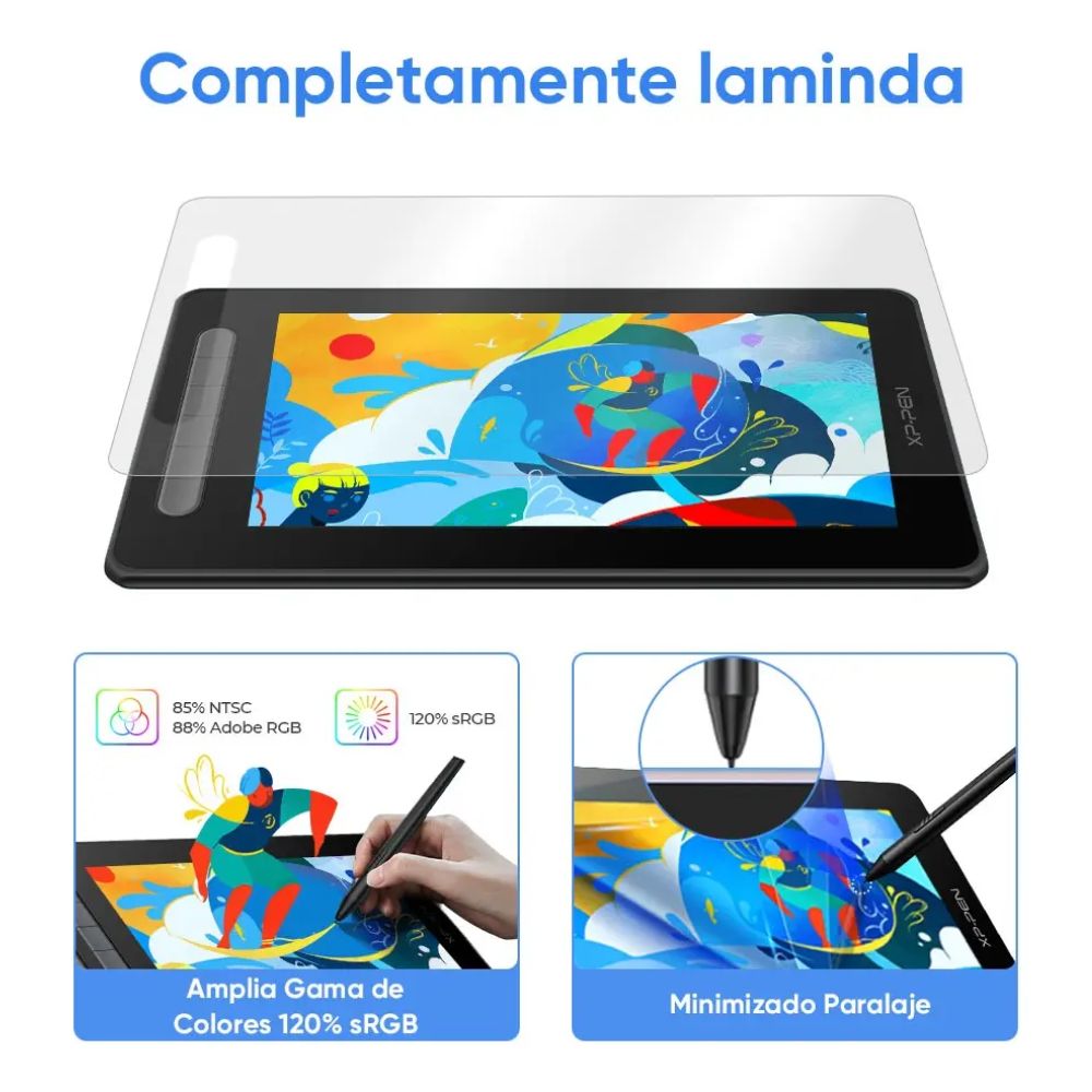 XP-PEN Artist 10 (2.ª Generación) Tableta Gráfica 12x6 Pulgadas Reacondicionado