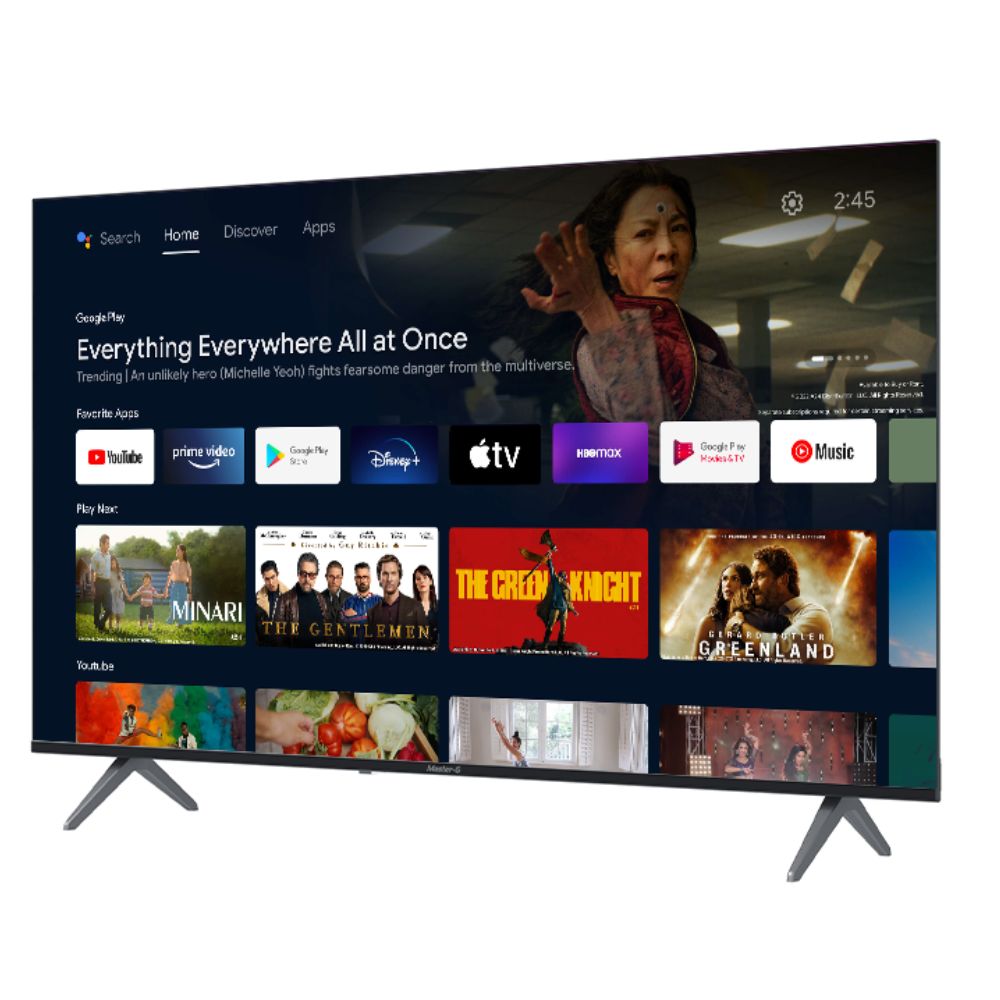 Master-G Smart TV LED 50" UHD Android 11 MGAE50F Open Box