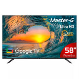 Master-G Smart TV QLED 58" Google TV UHD MGGK58UFQ Open Box