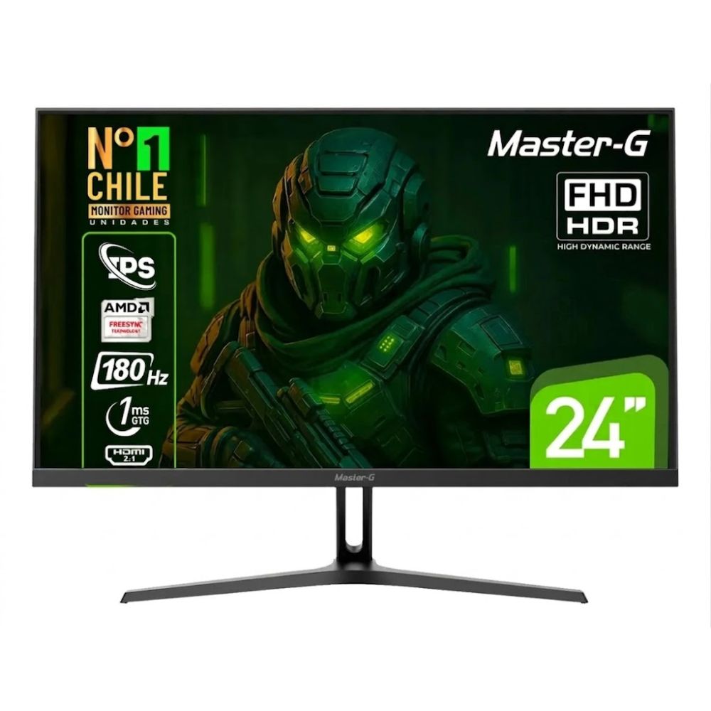 Master-G Monitor Gamer 24" FHD IPS 180Hz MGMG2441P Open Box