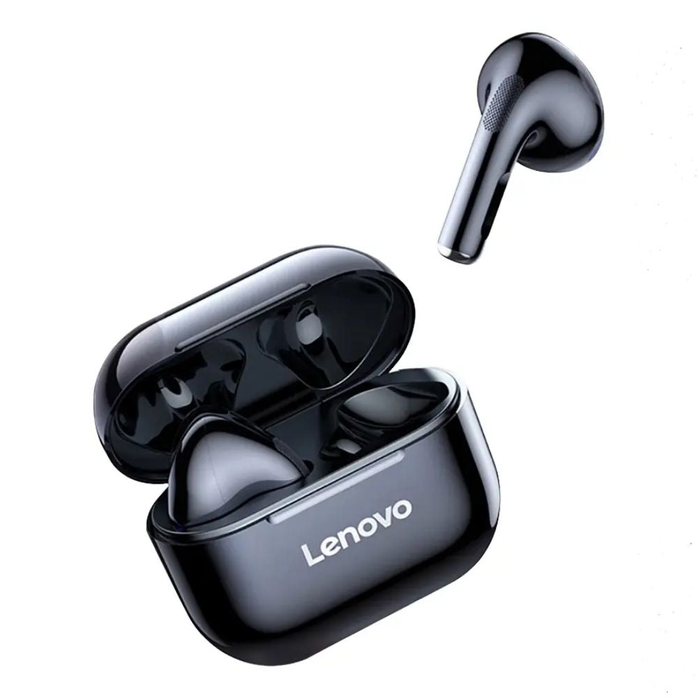 Audífonos Lenovo LP40 Bluetooth Negro Open Box