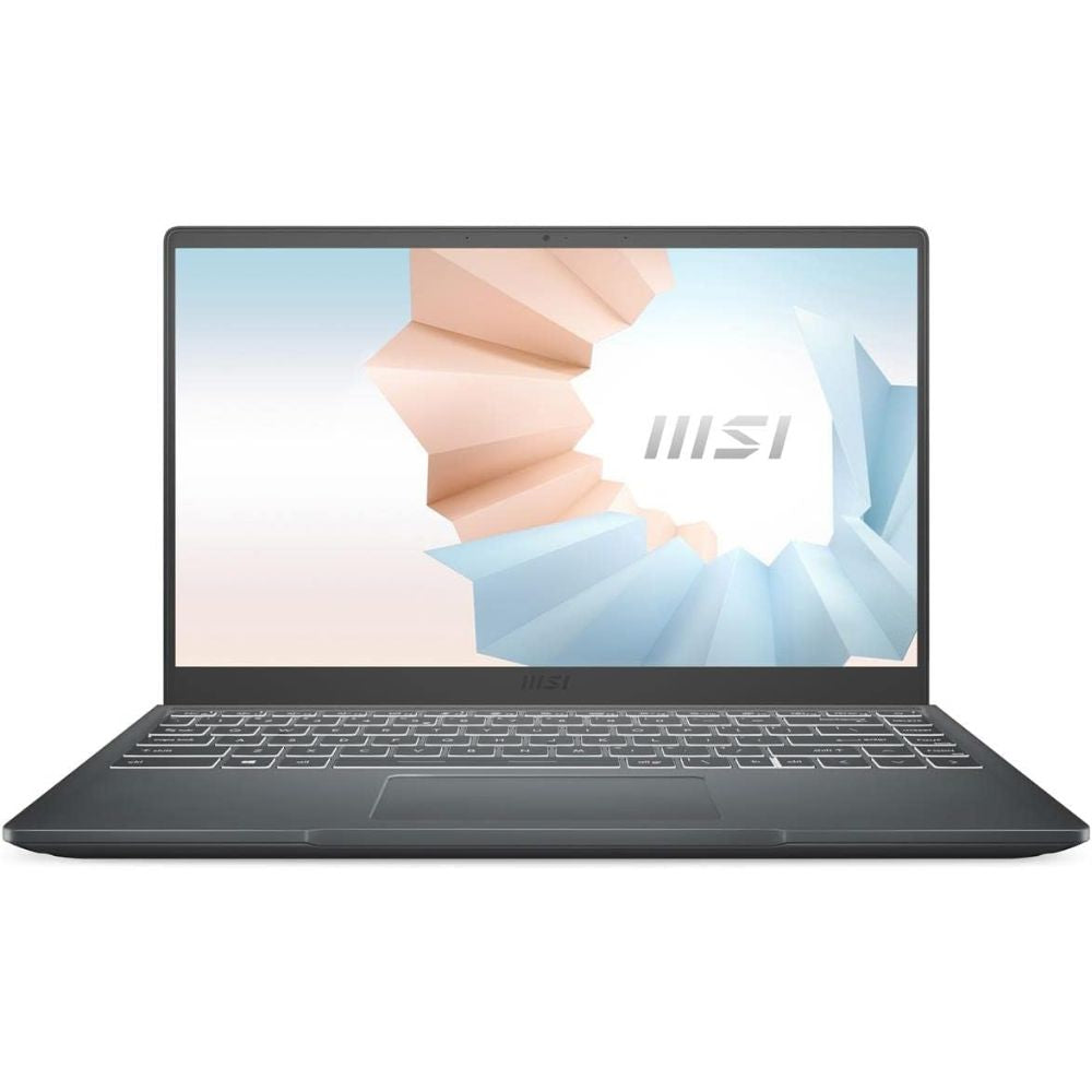 MSI Modern 14 14" Core i7-1165G7 2.8 8GB RAM 512GB SSD (2020) Gris Reacondicionado