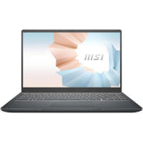 MSI Modern 14 14" Core i7-1165G7 2.8 8GB RAM 512GB SSD (2020) Gris Reacondicionado