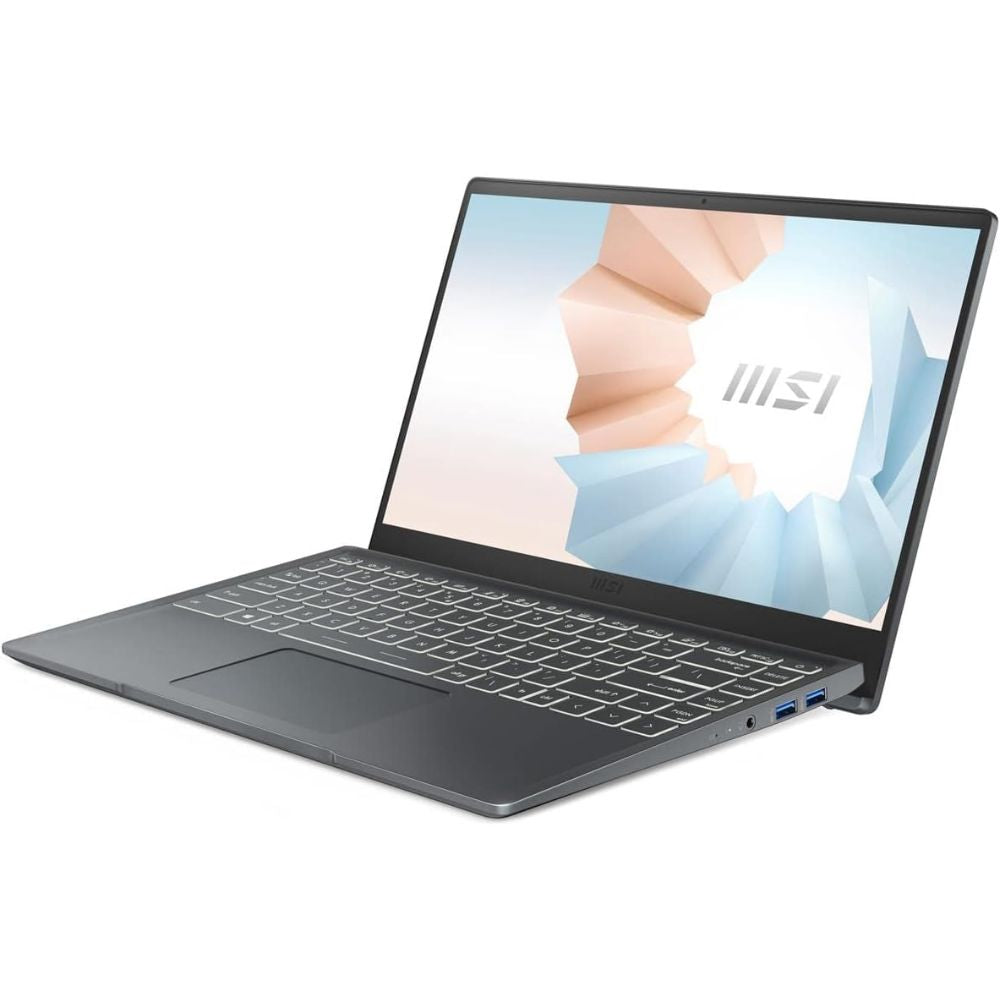 MSI Modern 14 14" Core i7-1165G7 2.8 8GB RAM 512GB SSD (2020) Gris Reacondicionado