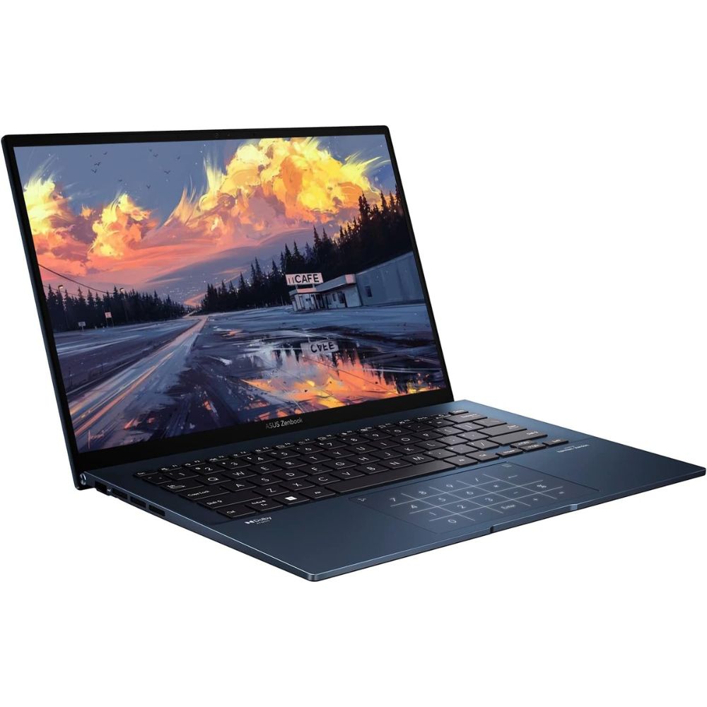 Asus Zenbook OLED 14" Core i5-1240P 1.7 8GB RAM 256GB SSD (2022) Azul Reacondicionado