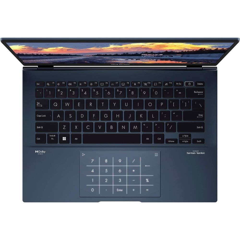 Asus Zenbook OLED 14" Core i5-1240P 1.7 8GB RAM 256GB SSD (2022) Azul Reacondicionado