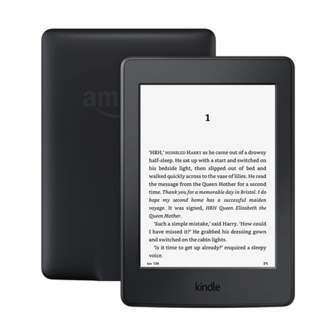 Amazon Kindle Paperwhite 7 Generación 4GB (2015) Negro Reacondicionado - Reuse Chile