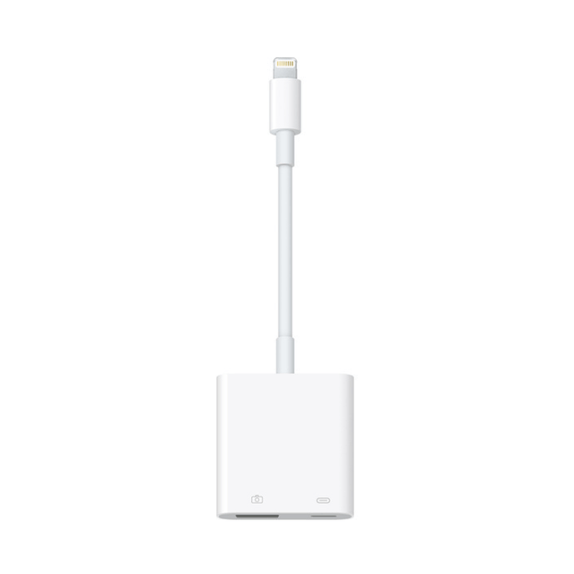 Apple Adaptador de cámara Lightning a USB 3 para cámara Blanco Openbox - Reuse Chile