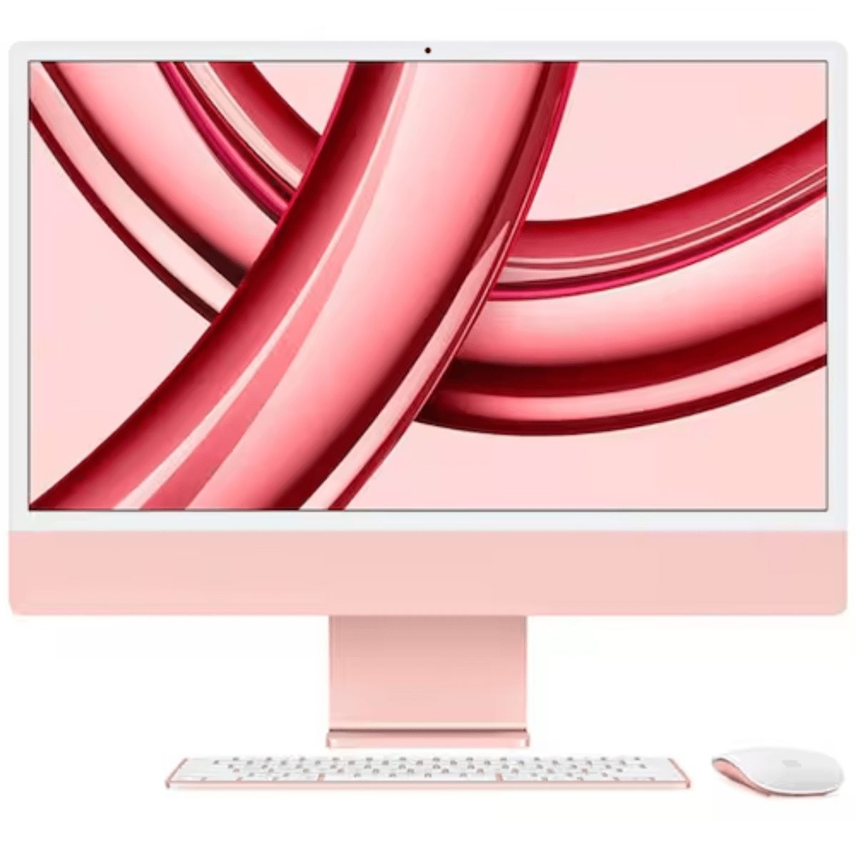 Apple iMac 24" M3 8GB RAM 256GB SSD (2023) Rosa Reacondicionado - Reuse Chile