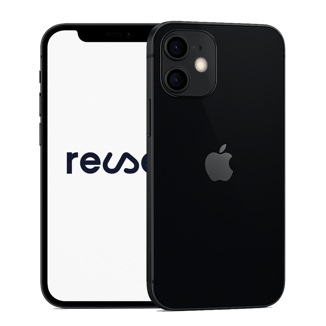 Apple iphone 12 128GB Negro Reacondicionado - Reuse Chile