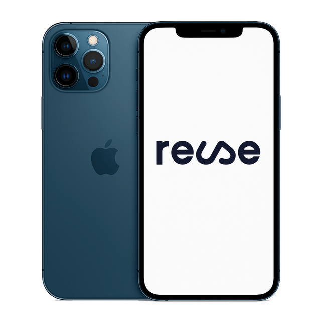 Apple iphone 12 pro max 256GB Azul Reacondicionado - Reuse Chile