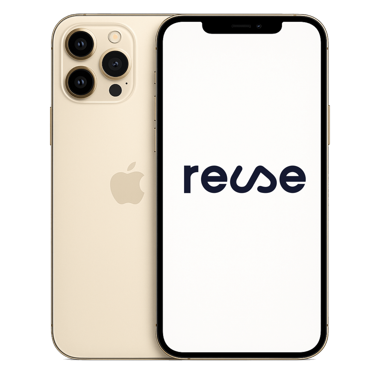 Apple iphone 12 pro max oro 128GB Reacondicionado - Reuse Chile