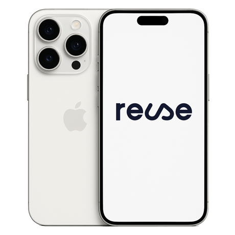 Apple iphone 15 pro 128GB Blanco Reacondicionado - Reuse Chile