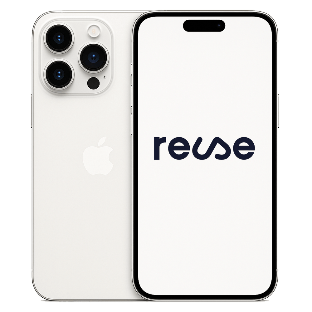 Apple iphone 15 pro max 256GB Blanco Reacondicionado – Reuse Chile