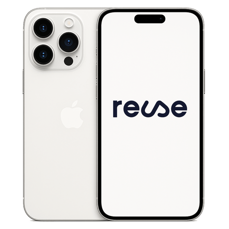Apple iPhone 15 Pro Max 256GB Blanco Reacondicionado - Reuse Chile