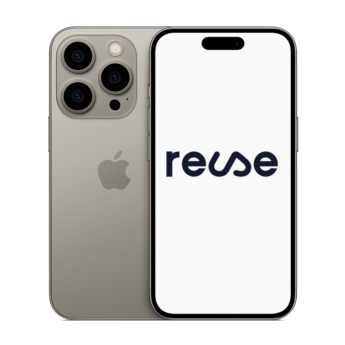 Apple iphone 15 pro max titanio natural 256GB Reacondicionado - Reuse Chile