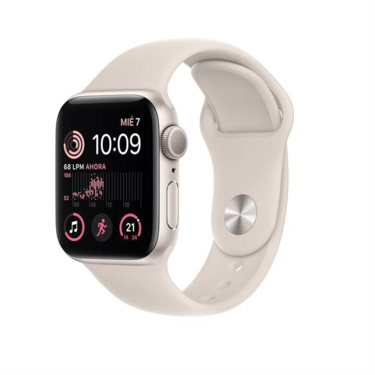 Apple Watch SE 2 2022 (40mm, Cellular) - Aluminio Blanco Estelar Reacondicionado - Reuse Chile