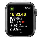 Apple Watch SE 2022 (40mm, GPS +Cellular) - Caja de Aluminio Negro Reacondicionado - Reuse Chile